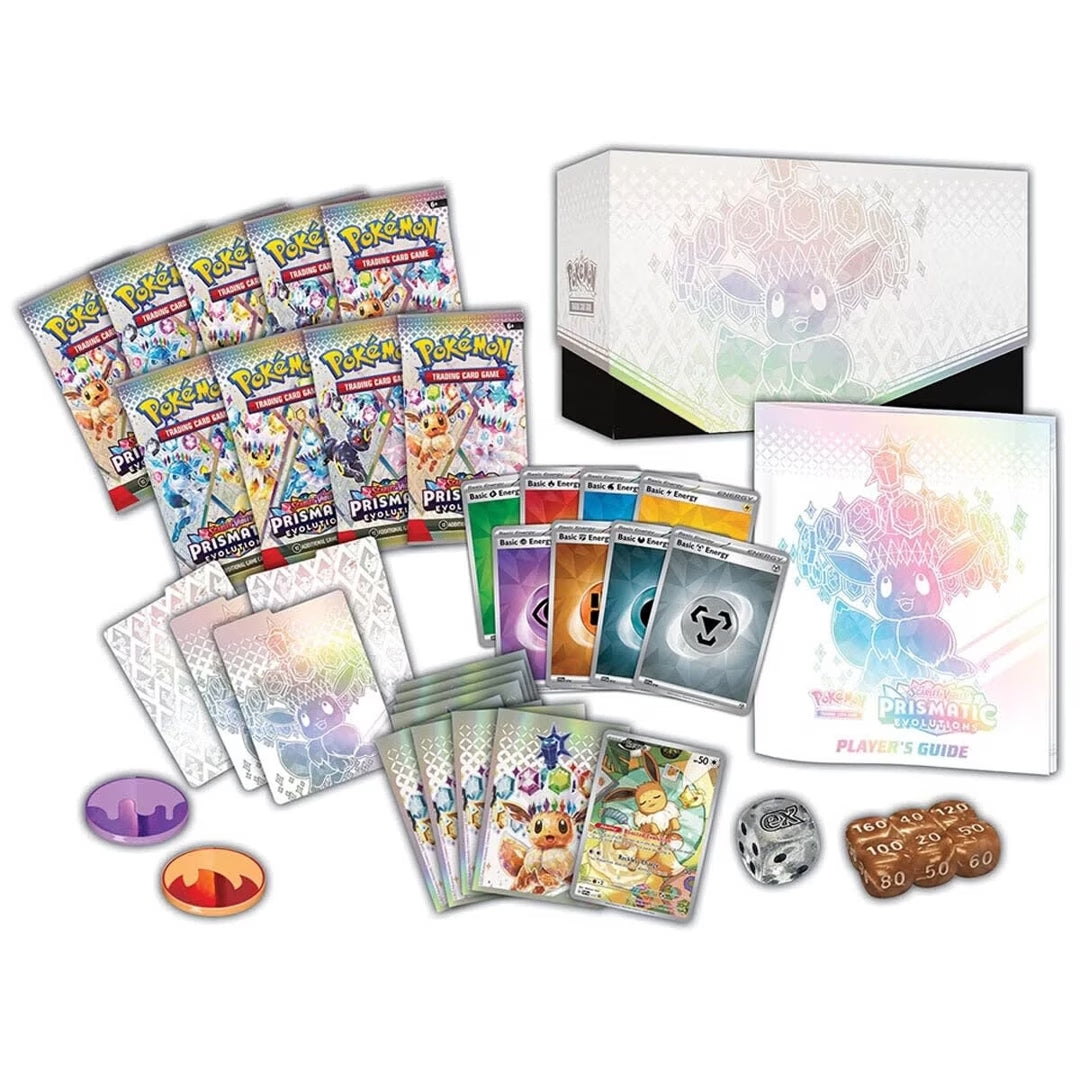 Pokemon TCG Scarlet & Violet: Prismatic Evolutions Elite Trainer Box