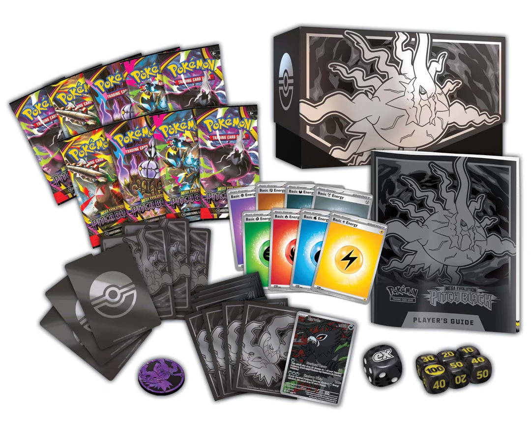 Pokemon TCG Mega Evolution: Pitch Black Elite Trainer Box