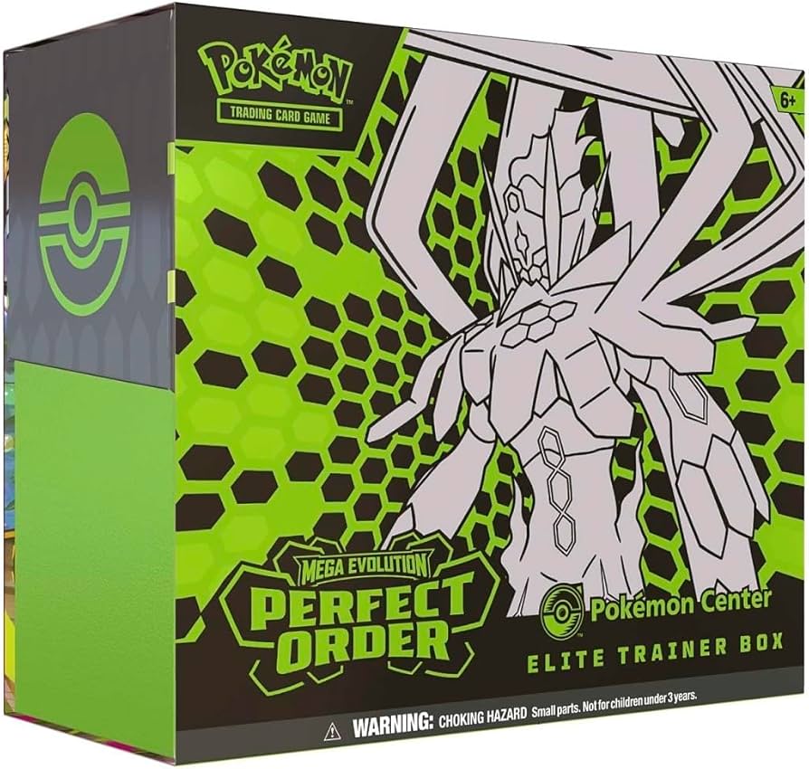 Pokemon TCG Mega Evolution: Perfect Order Elite Trainer Box