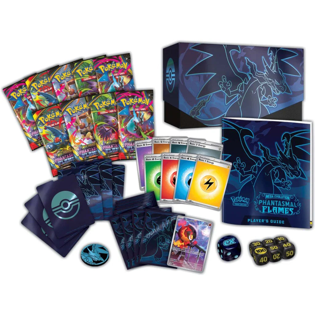 Pokemon TCG Mega Evolution: Phantasmal Flames Elite Trainer Box