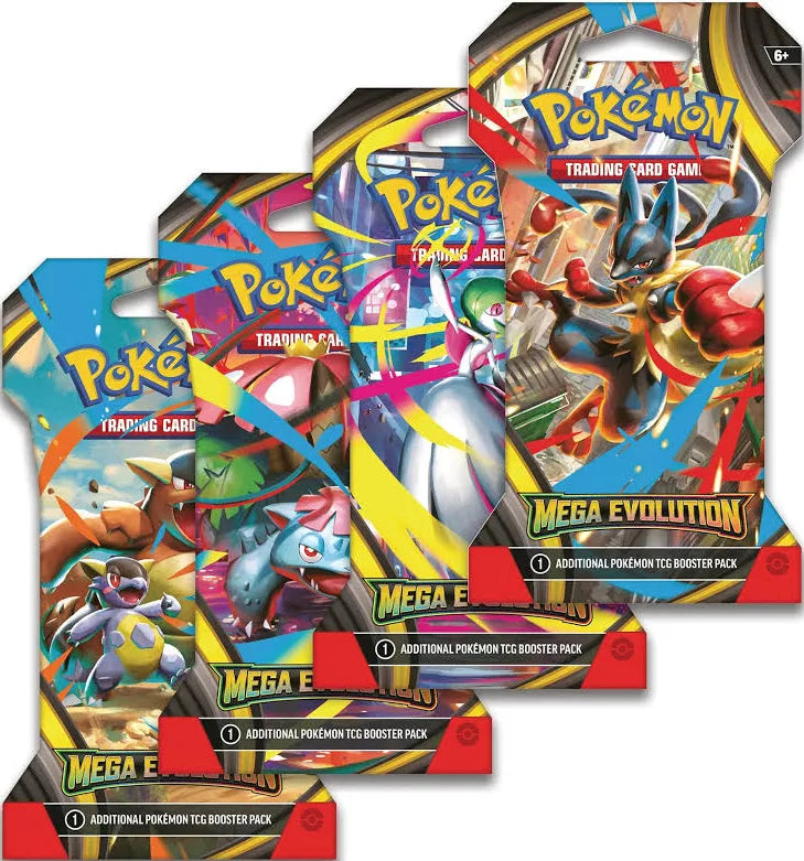 Pokemon TCG: Mega Evolution Sleeved Booster Pack